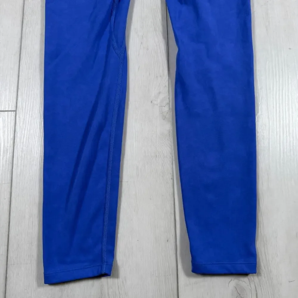 CSB Crop Shop Boutique Women's Medium Scrunch Leggings Blue Brown Lot Workout - Picture 5 of 15